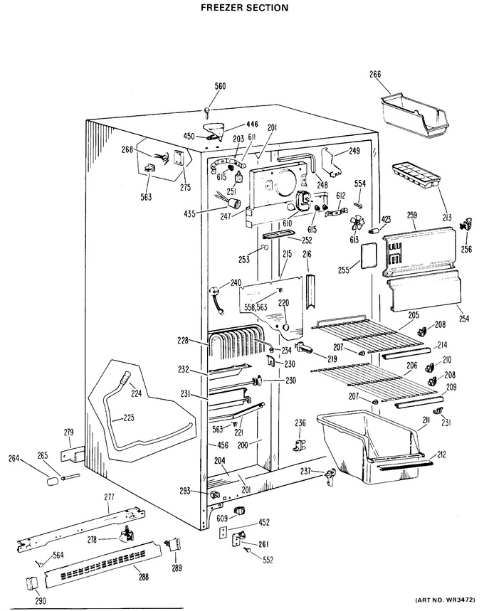 Diagram for TFX22DHE