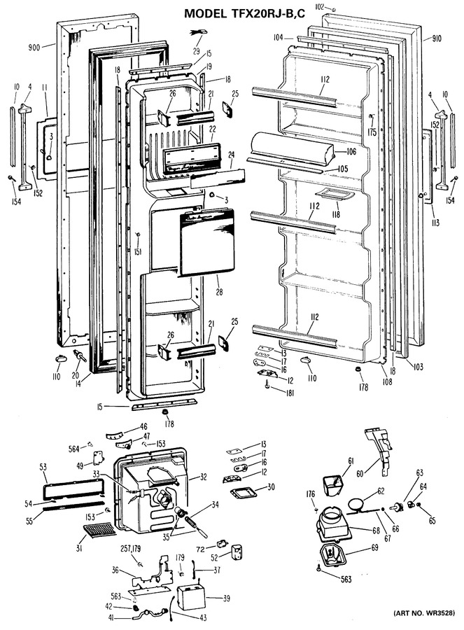 Diagram for TFX20RJB