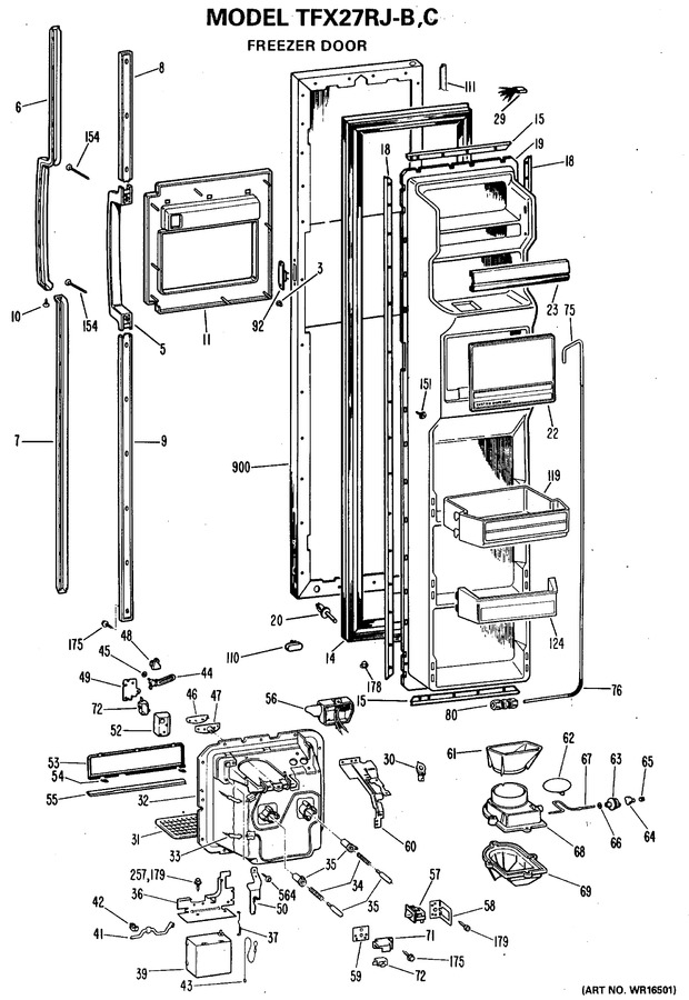 Diagram for TFX27RJC