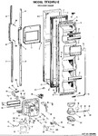 Diagram for 1 - Freezer Door