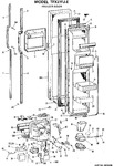 Diagram for 1 - Freezer Door