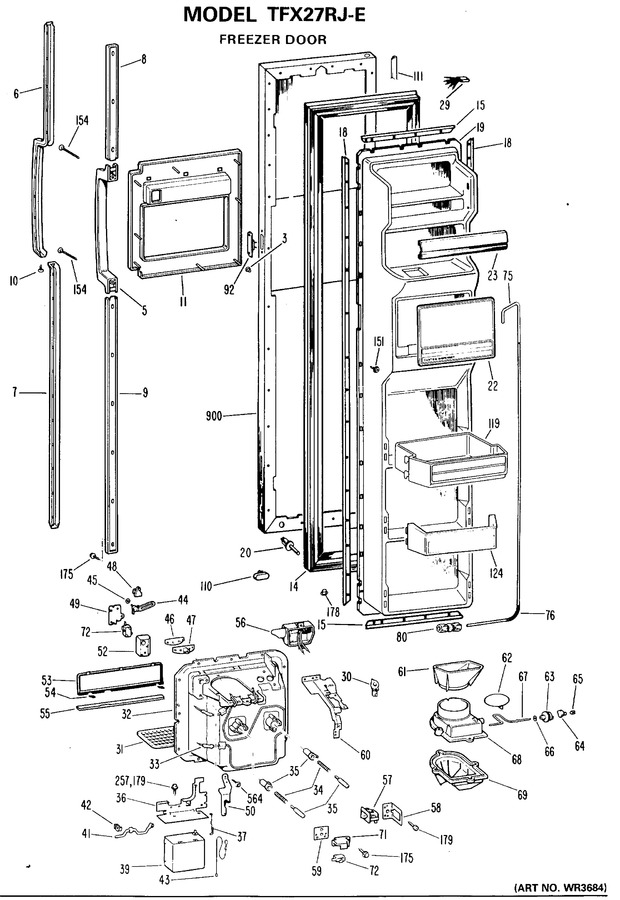 Diagram for TFX27RJE