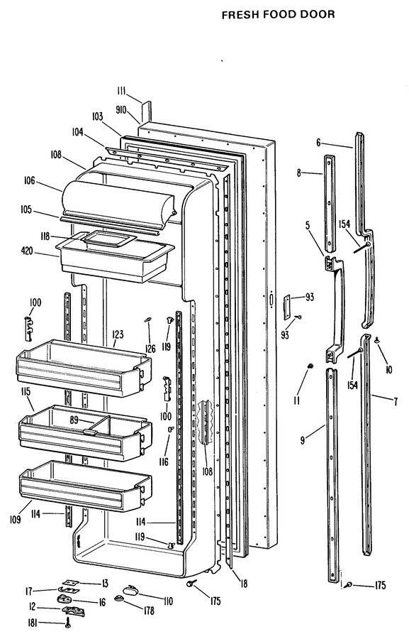 Diagram for TFX27RJE