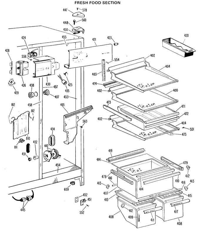 Diagram for TFX27RJE