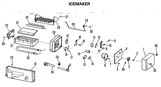 Diagram for TBX25RMGLWH