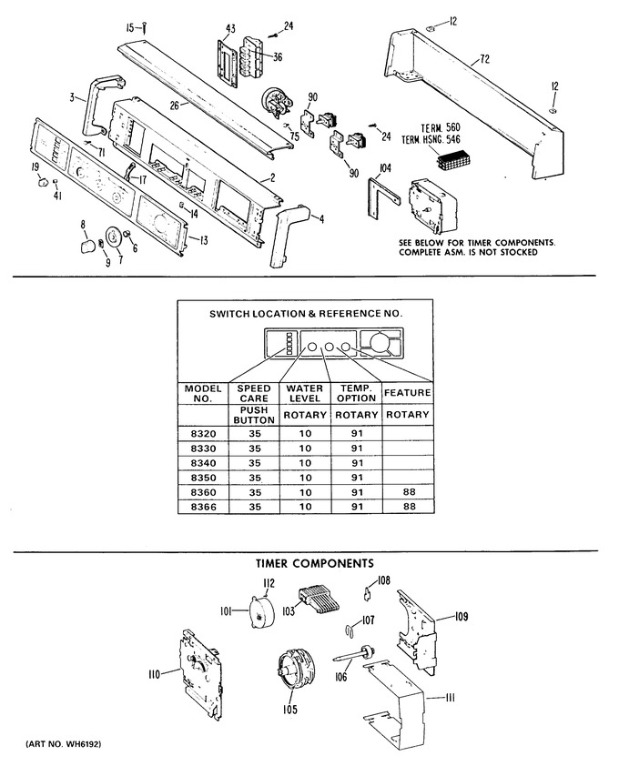 Diagram for WWA8320GBL