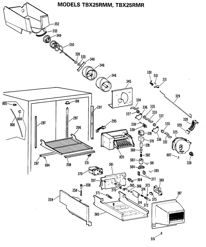 Diagram for TBX25RMRRWH