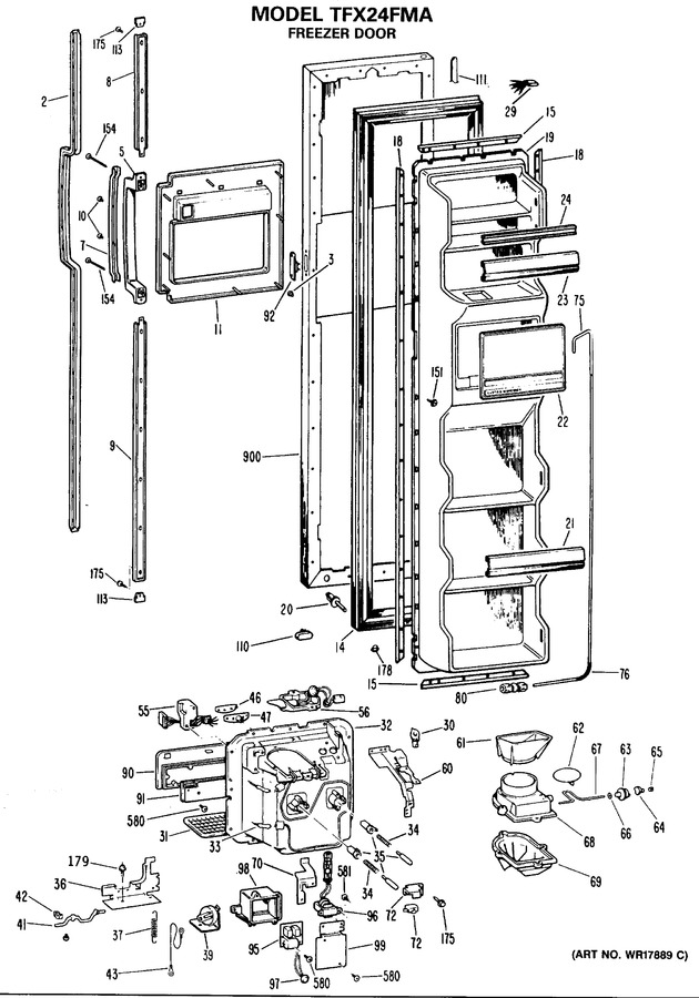 Diagram for TFX24FMA