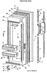 Diagram for 2 - Fresh Food Door