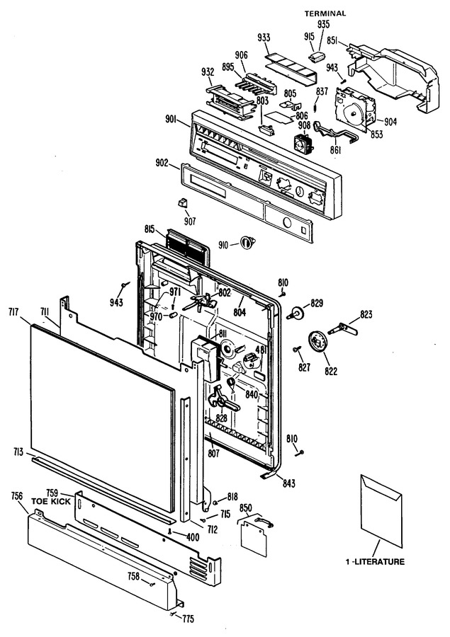 Diagram for GSD585S-40BA