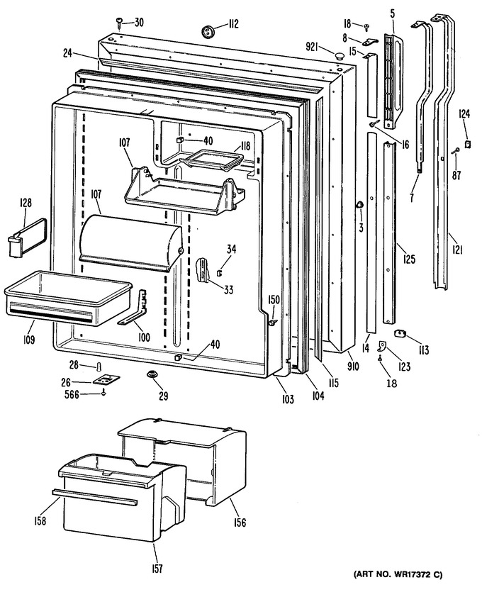 Diagram for TBHB25RRERBK