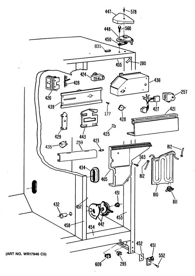 Diagram for TFCW22RRAWH