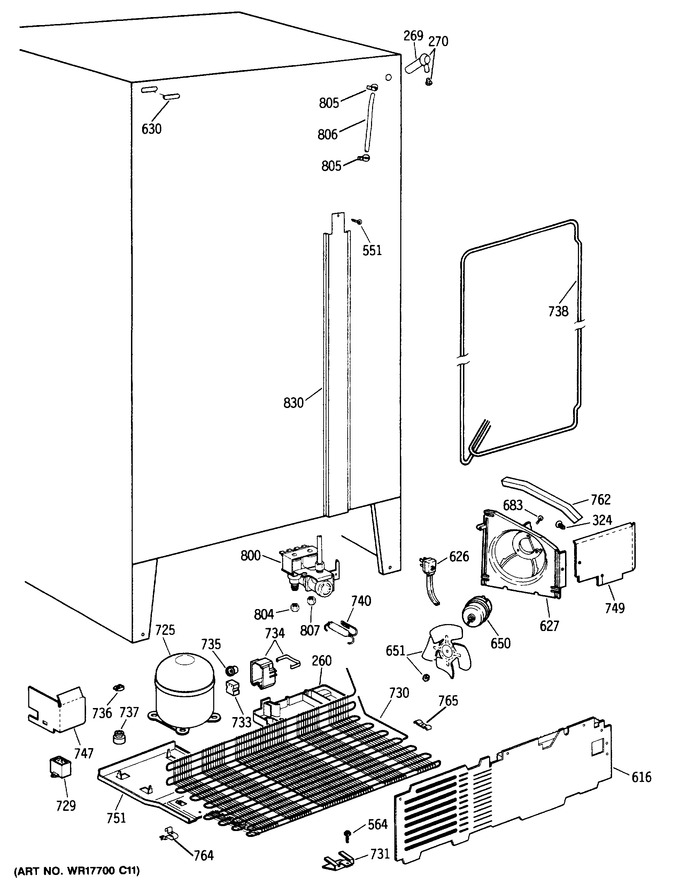 Diagram for TFX27VRSBAD