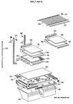 Diagram for 4 - Shelf Parts