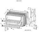 Diagram for 1 - Freezer Door