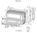 Diagram for 1 - Freezer Door