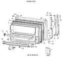 Diagram for 1 - Freezer Door