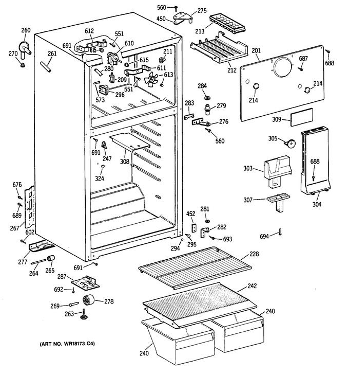 Diagram for TBT14SAXLRWH