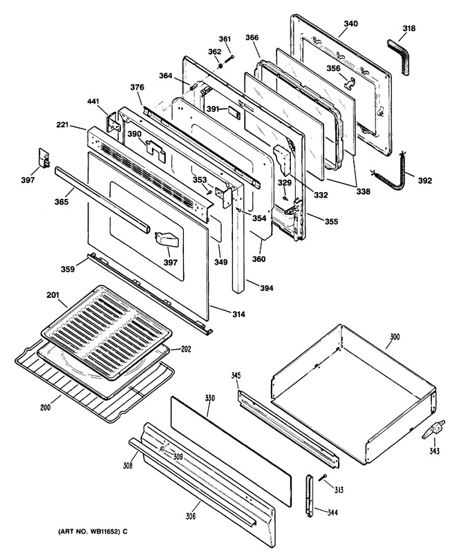 Diagram for JGBP34WEV2WH