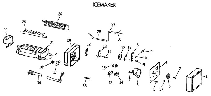 Diagram for TFT27PFXAWW