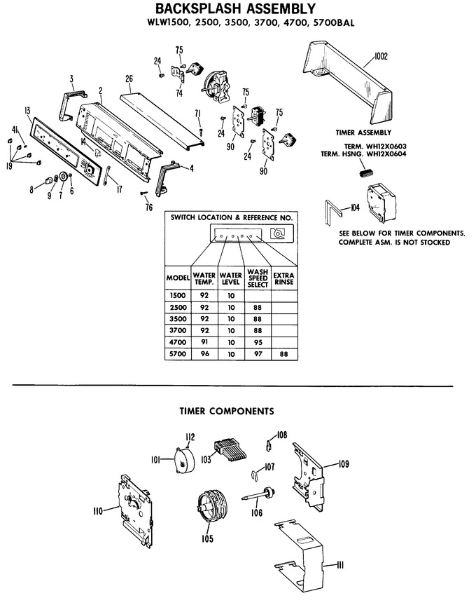 Diagram for WLW3500BAL