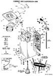 Diagram for 2 - Cabinet And Suspension Asm.