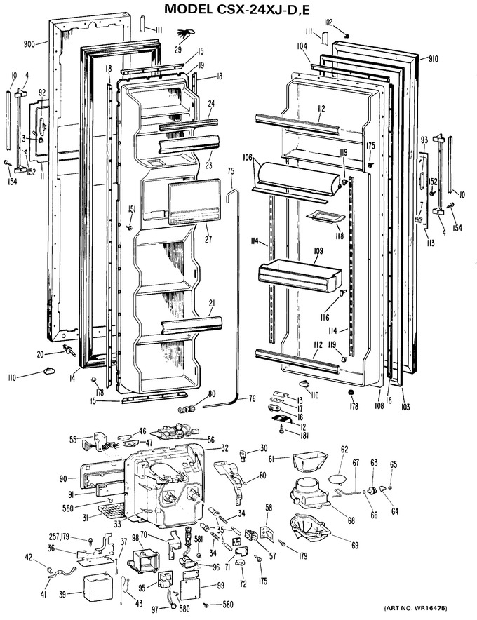 Diagram for CSX24XJE