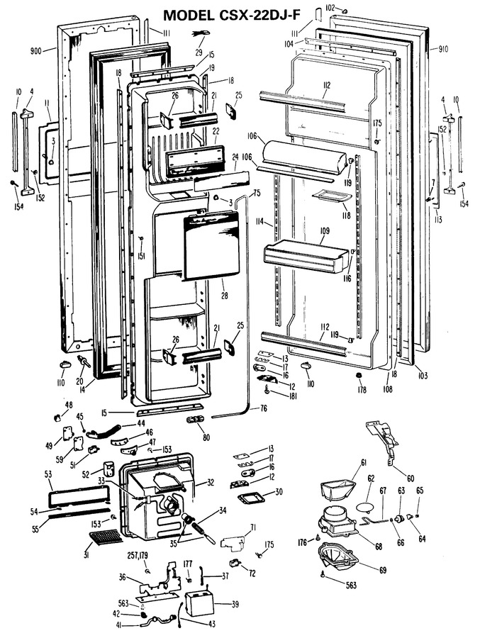 Diagram for CSX22DJF