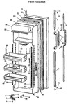 Diagram for 2 - Fresh Food Door