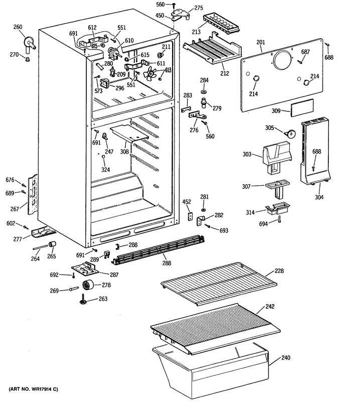 Diagram for CTX16CYSFLAD