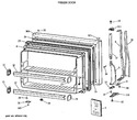 Diagram for 1 - Freezer Door