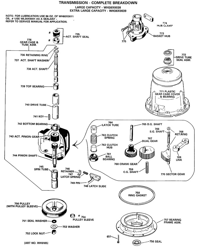 Diagram for WRW5705KBL