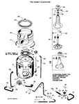 Diagram for 2 - Tub, Basket & Agitator