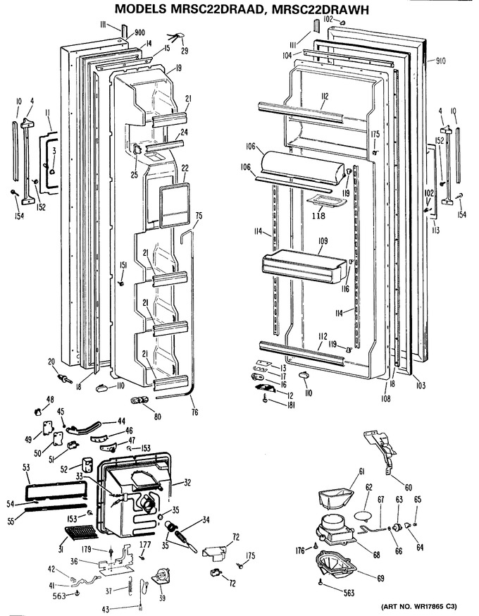 Diagram for MRSC22DRAWH