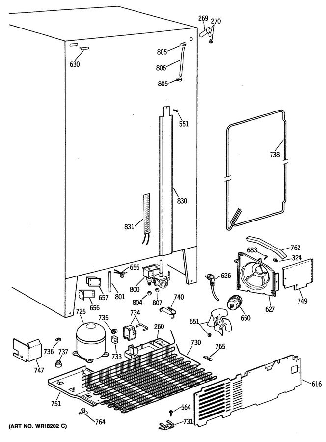 Diagram for MSG22GRTCWH