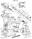 Diagram for 2 - Freezer Section