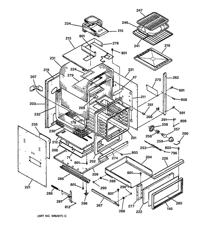 Diagram for JGRP17BEW1BB