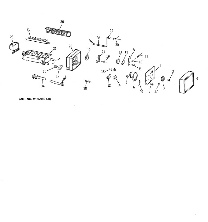 Diagram for TBX16SAZELWH