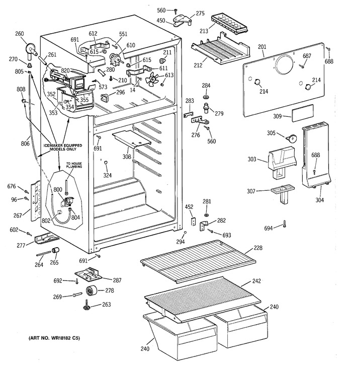 Diagram for TBX14SIZFRAD