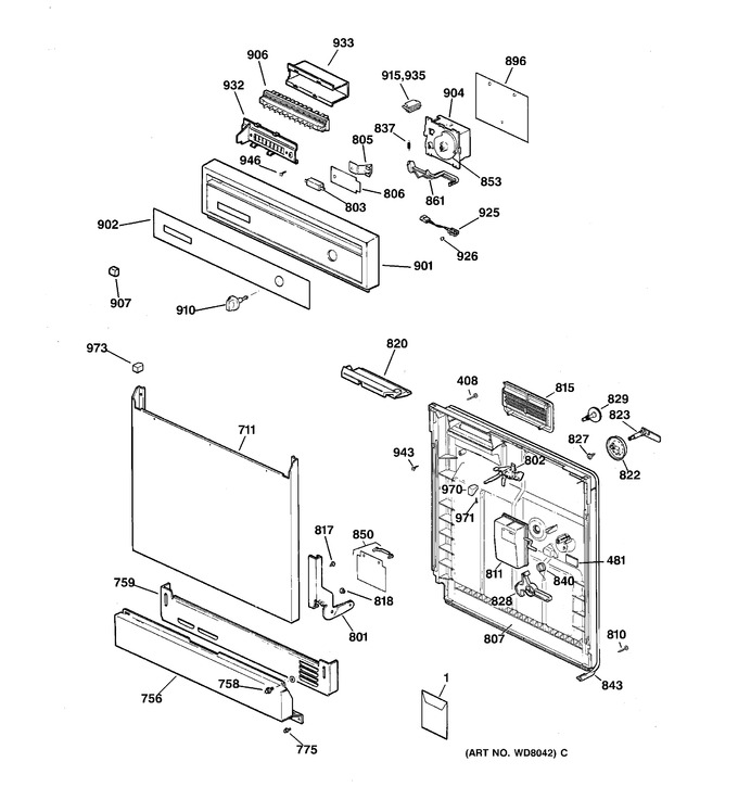 Diagram for HDA3420Z00BB