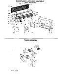 Diagram for 1 - Backsplash & Coin Box Assembly