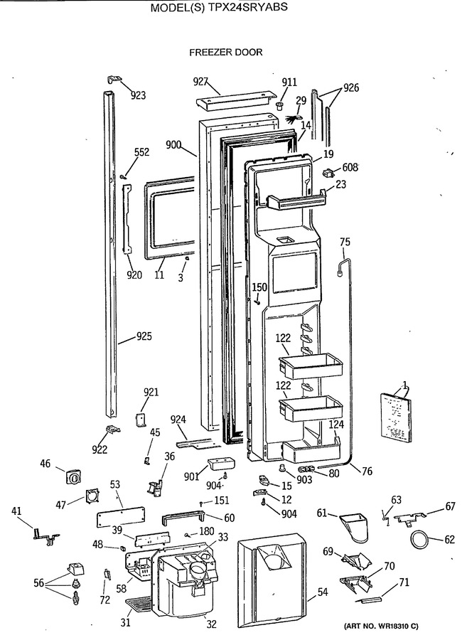 Diagram for TPX24SRYABS