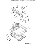 Diagram for 1 - Cooktop