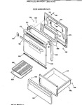 Diagram for 3 - Door & Drawer Parts