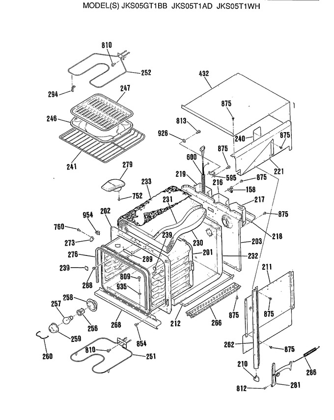 Diagram for JKS05T1WH