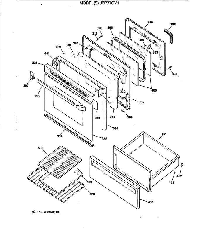 Diagram for JBP77GV1