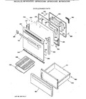 Diagram for 2 - Door & Drawer Parts