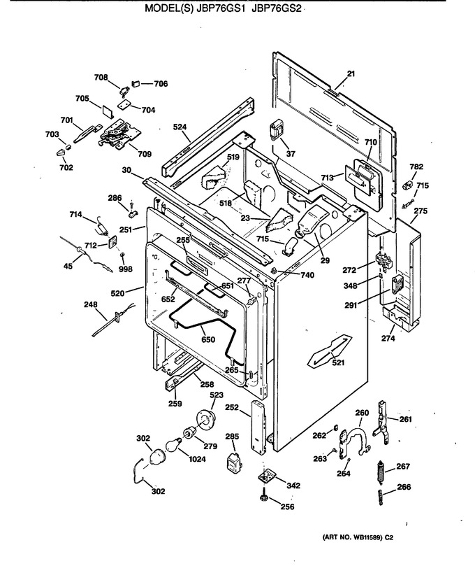 Diagram for JBP76GS2