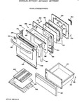 Diagram for 3 - Door & Drawer Parts