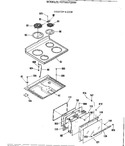 Diagram for 2 - Cooktop & Door